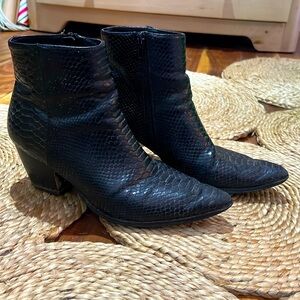 Free People Black Booties